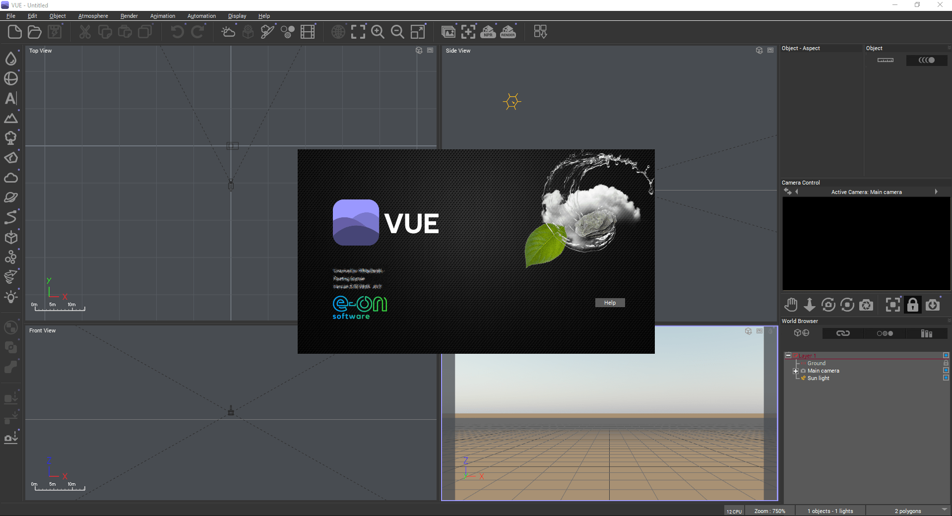 Vue and PlantFactory 2021.1 (R6) Build 6005878