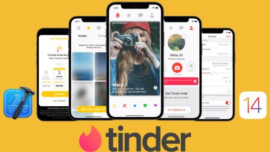 SwiftUI – Build Tinder Clone – iOS 14 – Xcode 12