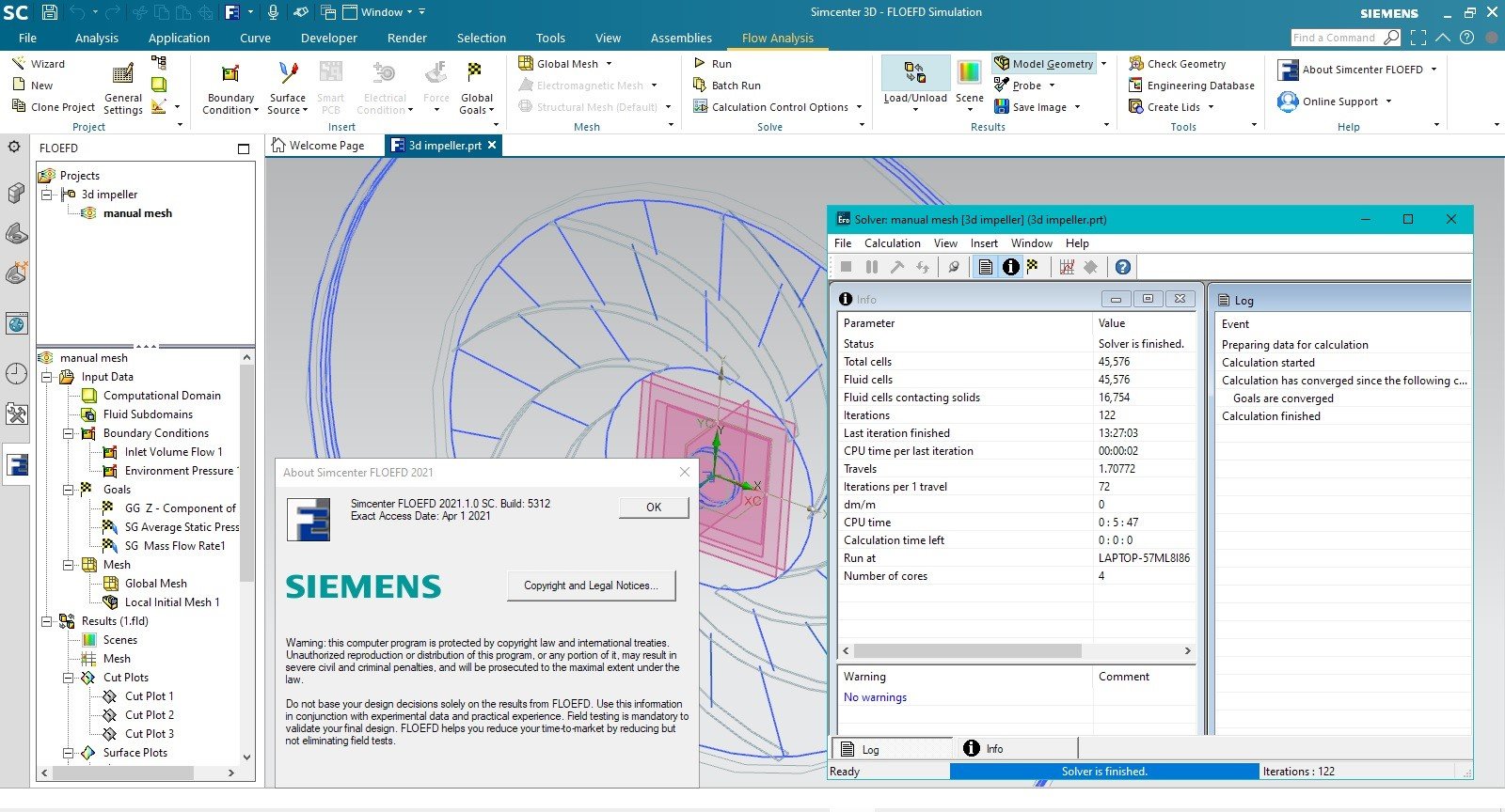 Siemens Simcenter FloEFD 2021.1.0 v5312 for NXSeries