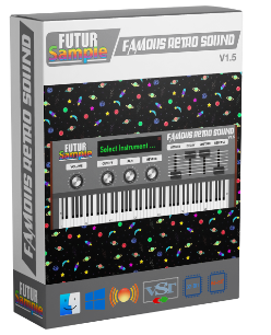 FUTUR Sample Famous Retro Sound V1 x32 x64 VST VST3 AU WiN MAC screenshot