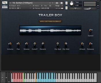 Wavelet Audio Trailer Box KONTAKT-DECiBEL screenshot