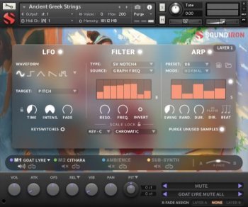 Soundiron Ancient Greek Strings KONTAKT screenshot