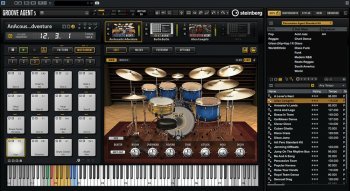 Steinberg Groove Agent 5 v5.0.40 STANDALONE VST3 AAX x64 macOS screenshot