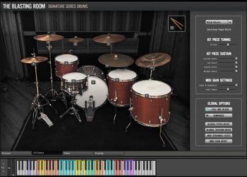 Room Sound Blasting Room Signature Series Drums v1.1 KONTAKT-DECiBEL screenshot