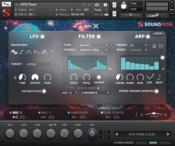 Soundiron UFO Tone KONTAKT screenshot