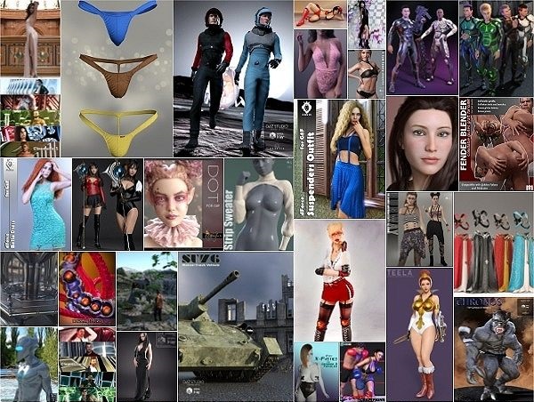 Daz 3D, Poser Bundle 2 May 2021