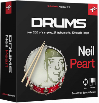 IK Multimedia Neil Peart Drums for SampleTank 3/4 screenshot