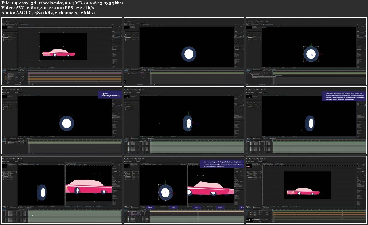 Faking Depth in After Effects Made Easy: Animate a Faux 3D Looping Car