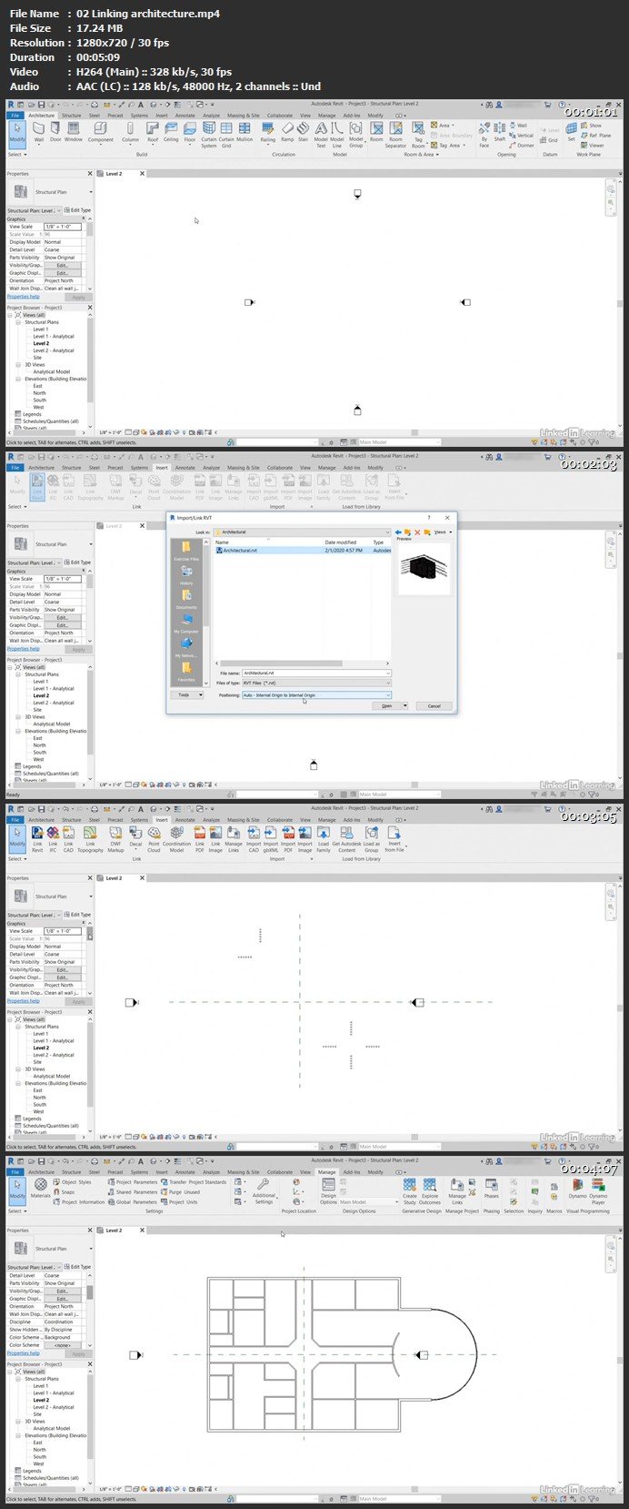 Revit 2022: Essential Training for Structure (Imperial)