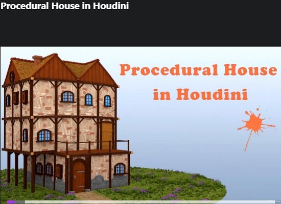 Procedural House in Houdini