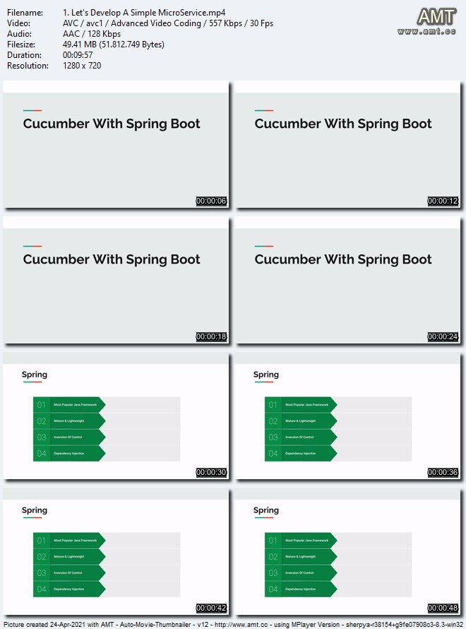 Test Automation Framework [ Spring Boot + Selenium + BDD ]