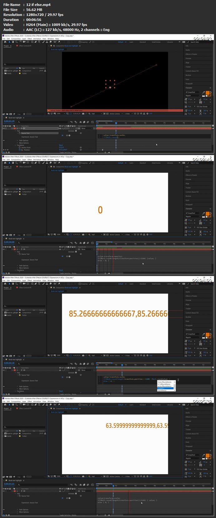 Learn Motion Graphics with After Effects Expressions