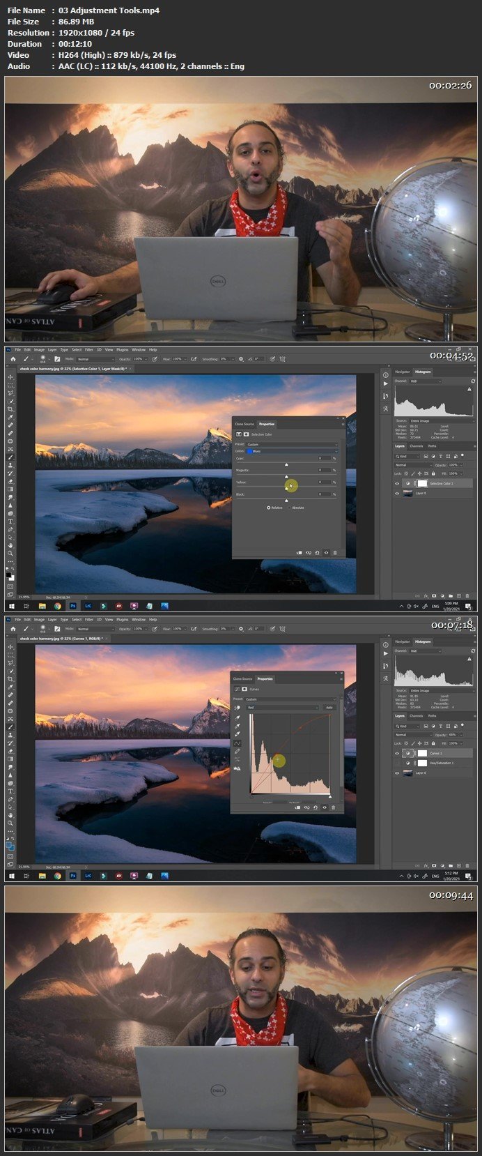 Enhancing Landscapes with Color Tools in Photoshop