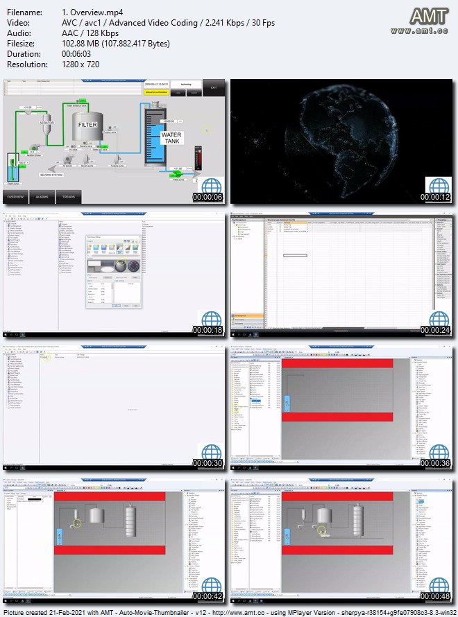 HMI / SCADA programming - SIMATIC WinCC V7 (level 1)