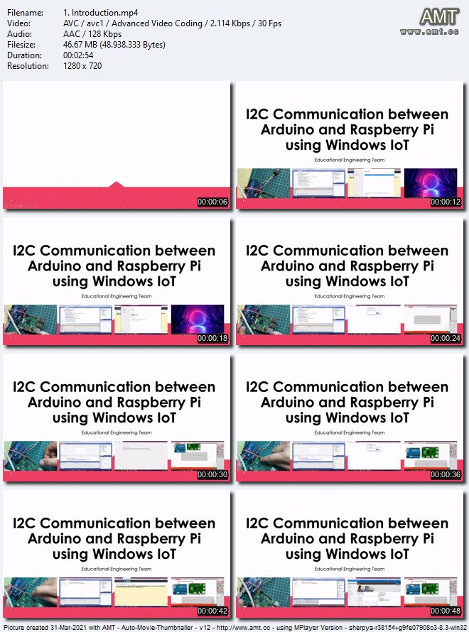 I2C Communication between Arduino and Raspberry Pi