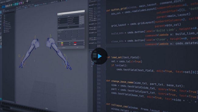 The Gnomon Workshop – Master Rigging & Python Scripting In Maya