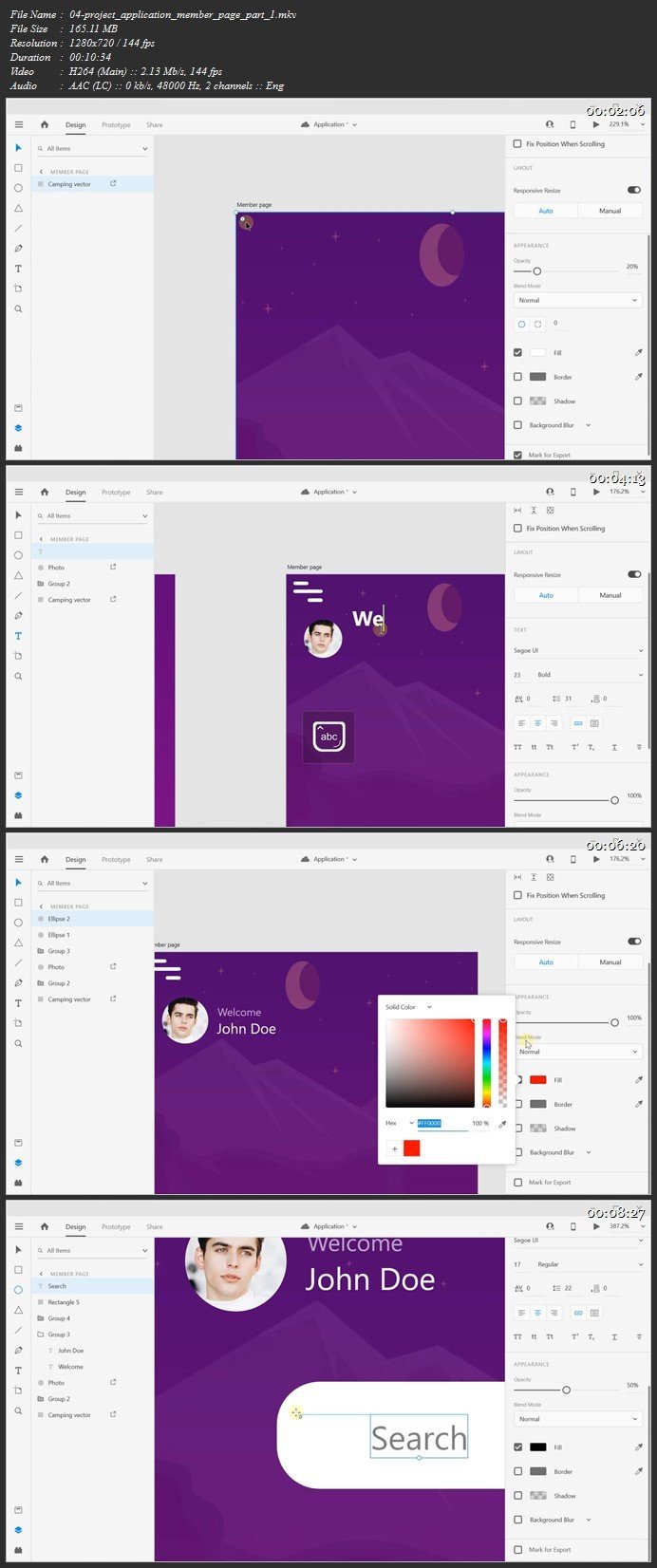 Adobe XD create your prototype and design mobile application