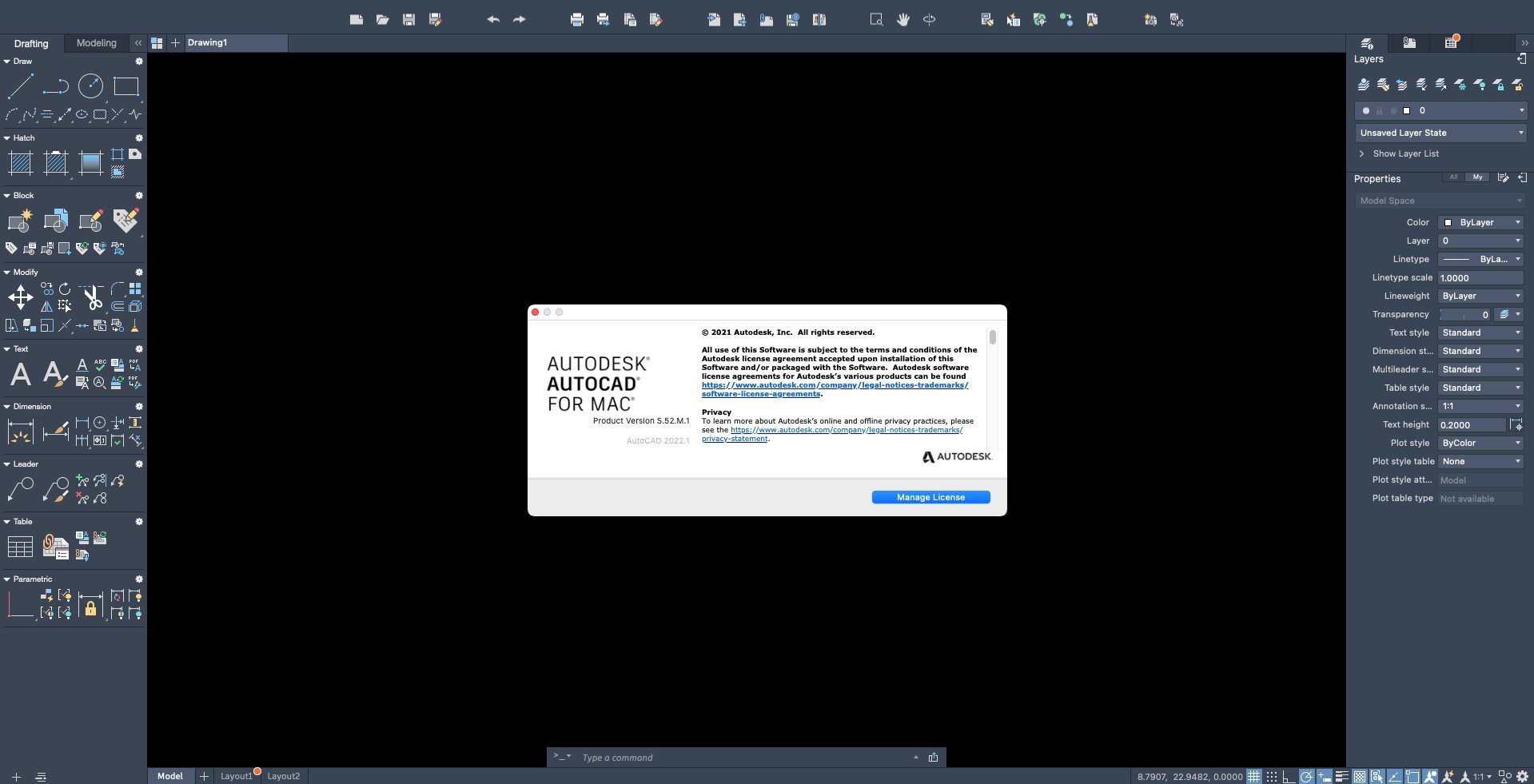 Autodesk AutoCAD 2022.1 Update Only macOS Multilanguage