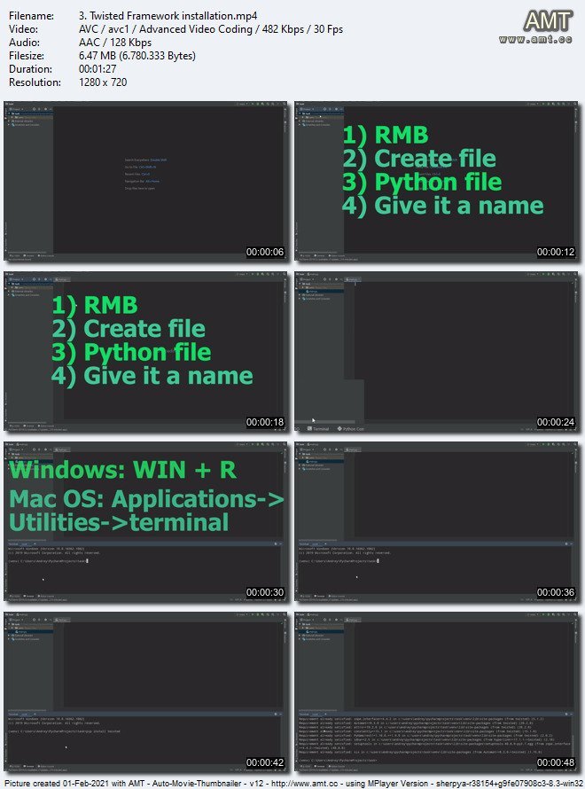 Python Twisted Framework