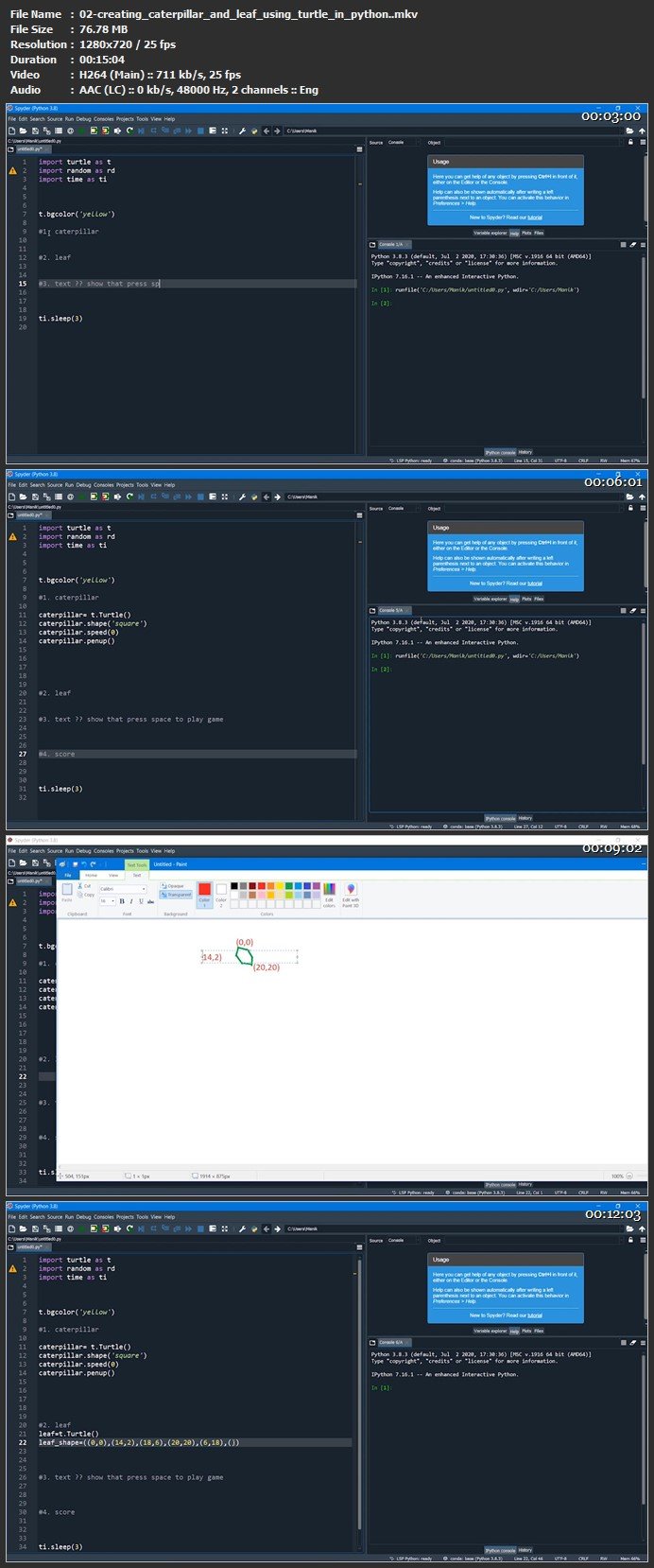 Python Game Development | Python GUI Programming | 2021