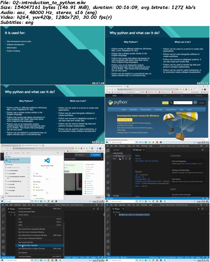 Python Programming: Learn basics of Python