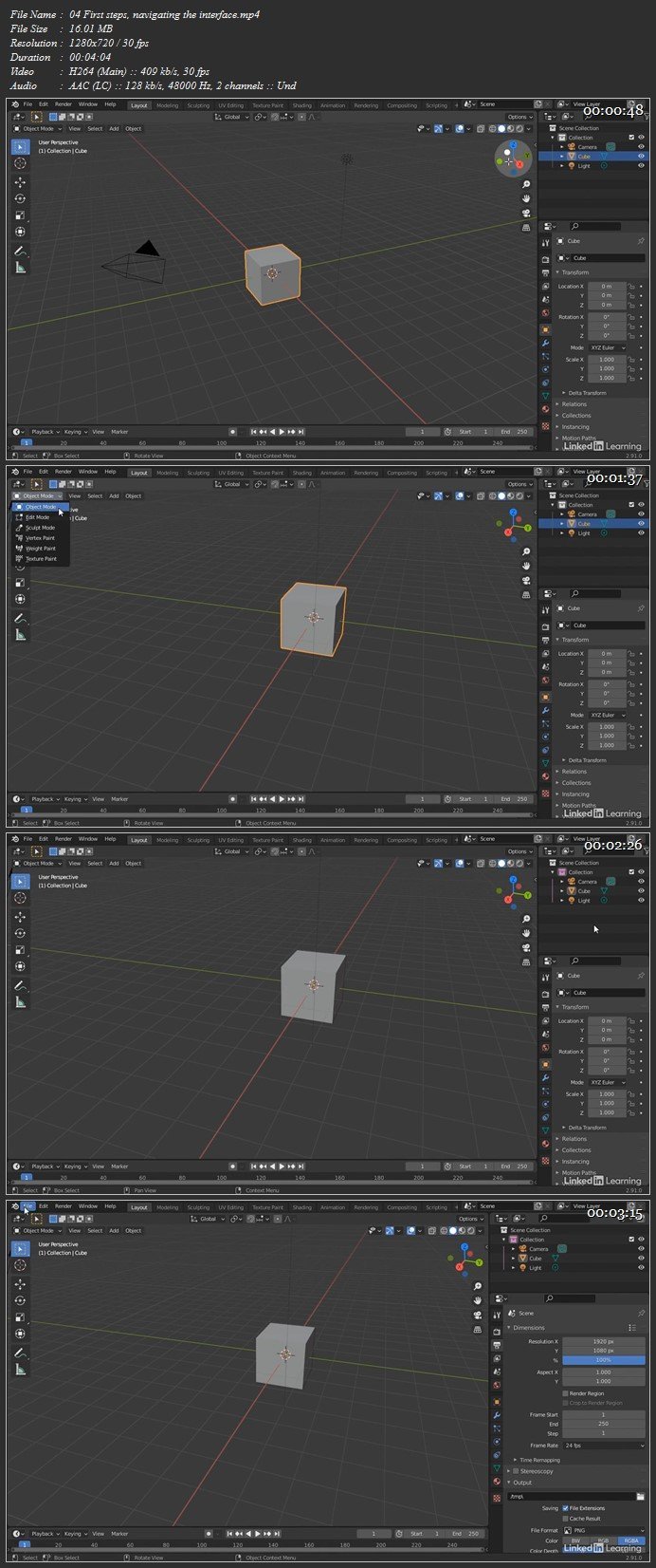 Blender 2.91 Essential Training