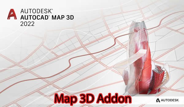 Map 3D Addon for Autodesk AutoCAD 2022 x64