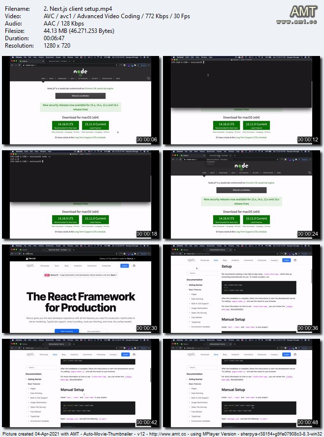 React Next.js - Cookie Based Secure Authentication System