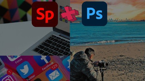 Adobe Photoshop and Adobe Spark Bundle