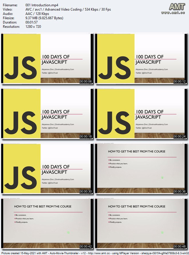 100 Days of JavaScript