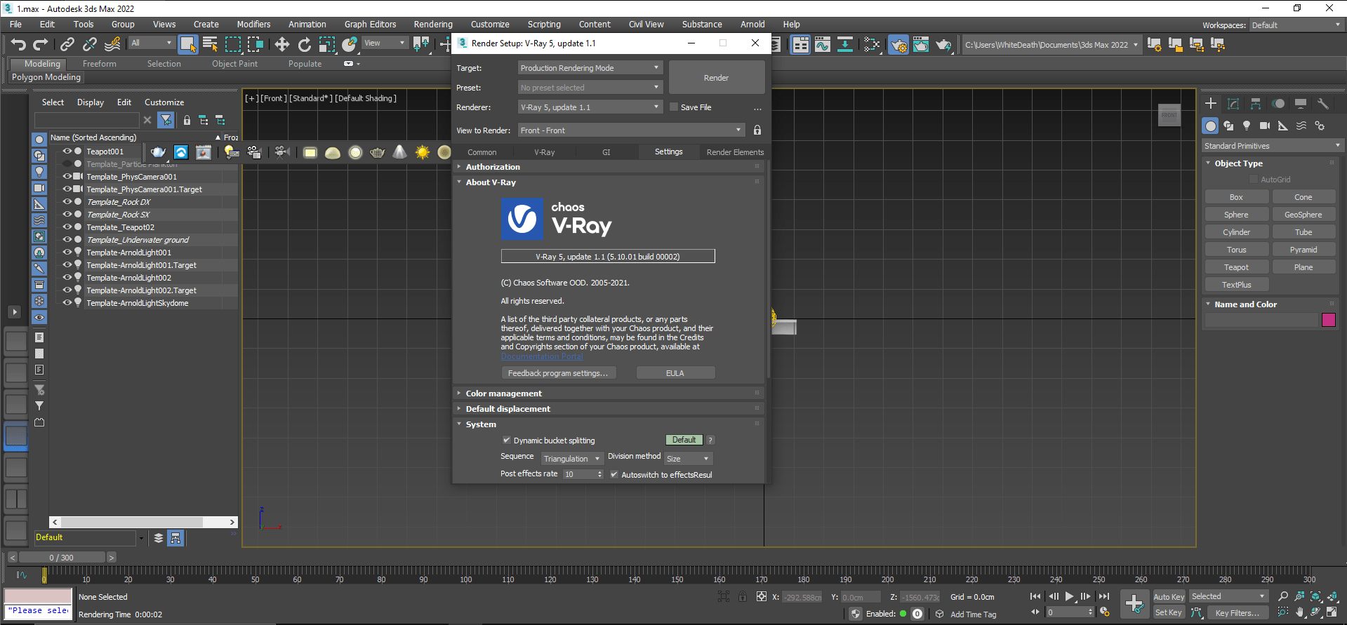 V-Ray Advanced 5.10.01 For 3ds Max 2022 (x64)