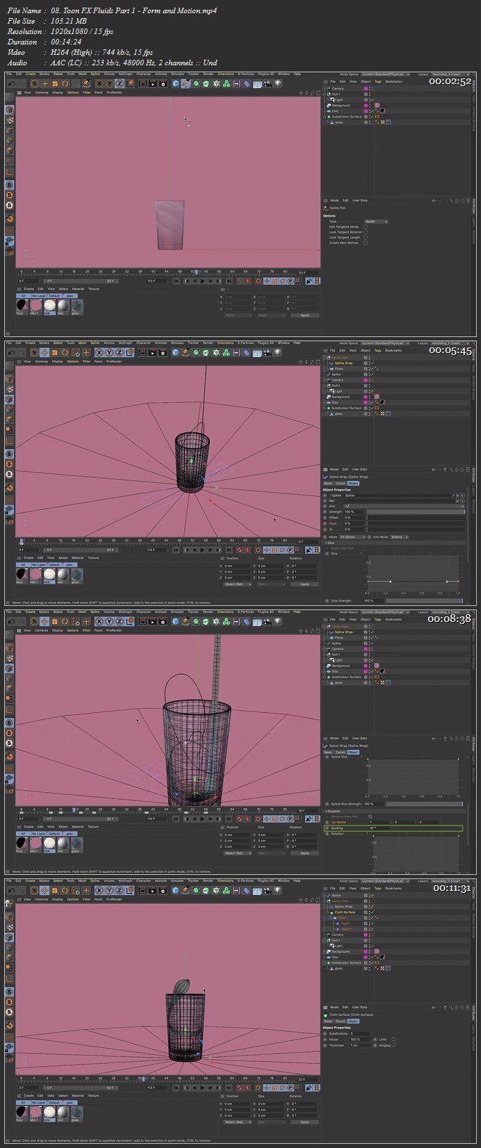 Toon FX Using Cinema 4D