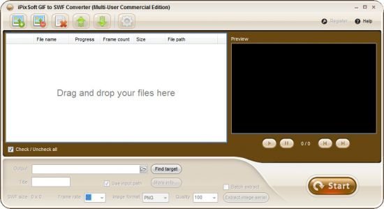 iPixSoft GIF to SWF Converter 3.2.0