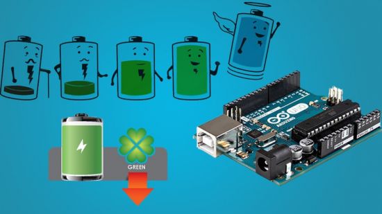 Arduino Battery Level Monitor