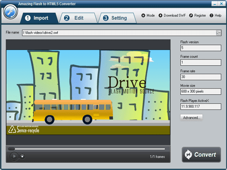 Amazing Flash to HTML5 Converter 4.2.0.0