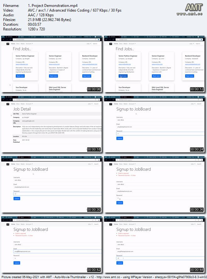 FastAPI Full Stack Web Development (API + Webapp)