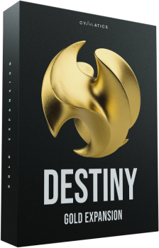 Cymatics Destiny Gold Expansion WAV MiDi screenshot