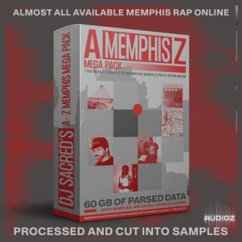 Memphis A-Z Mega Pack by DJ Sacred WAV FL STUDiO screenshot