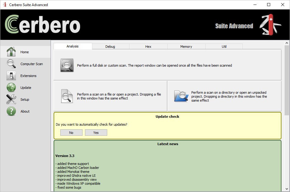 Cerbero Suite Advanced 4.1