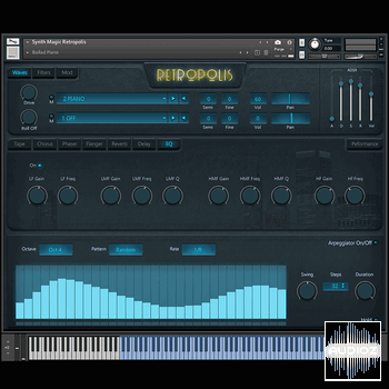 Synth Magic - Retropolis for Kontakt  screenshot