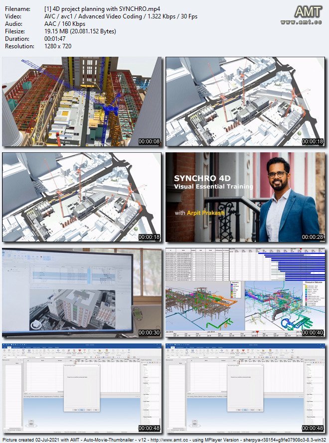 SYNCHRO 4D: Visual Scheduling