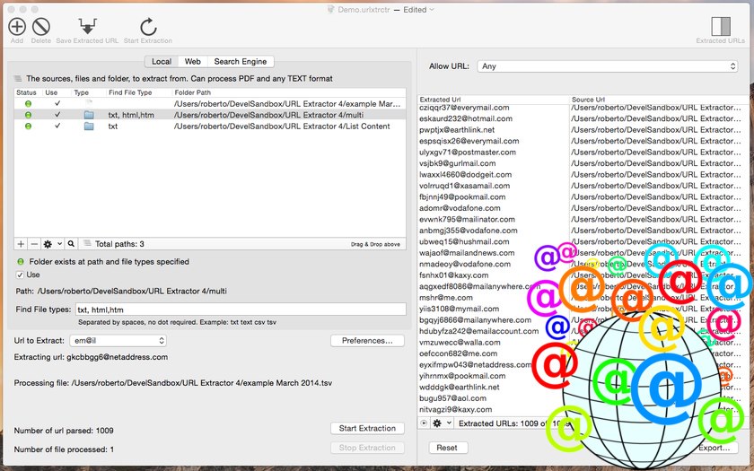 URL Extractor 4.8.0 MacOSX