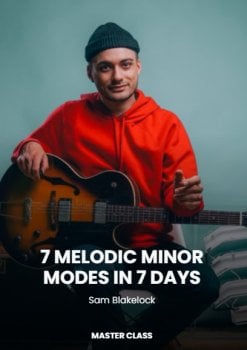 Pickup Music 7 Melodic Minor Modes In 7 Days Tutorial screenshot