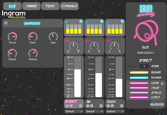 Ingram Audio Drum Daddy v1.0 KONTAKT-DECiBEL screenshot