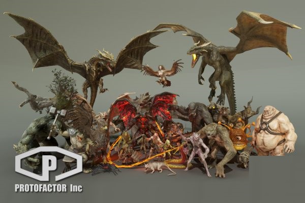 Unity Asset – HEROIC FANTASY CREATURES FULL PACK Volume 1