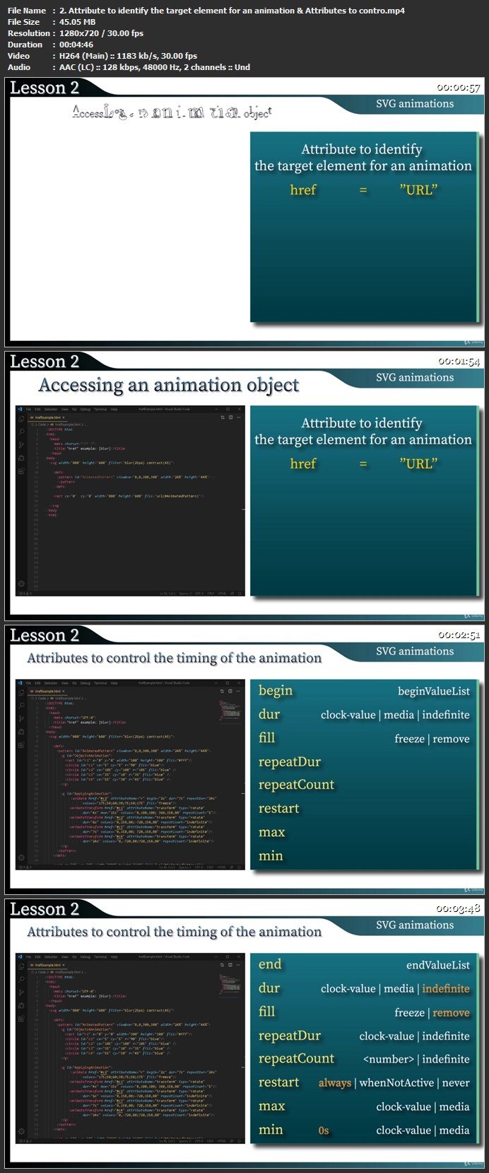 Interactive Web Animation 2021 - JavaScript SVG CSS & HTML