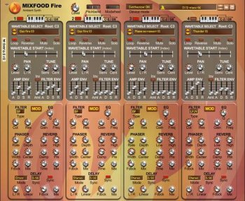 Reason RE Studio Corbach Mixfood Fire v1.0.0-DECiBEL screenshot