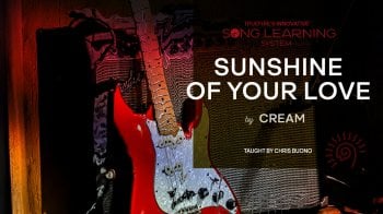 Truefire Chris Buono's Song Lesson Sunshine of Your Love Tutorial screenshot