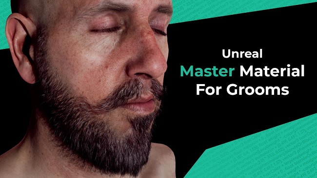 Gumroad – Unreal Master Material For Grooms by Nick Rutlinh