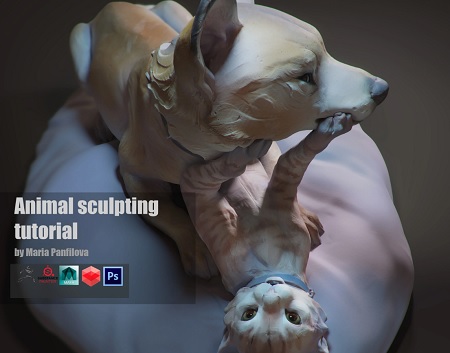 Gumroad – Artistic animal CG sculpture